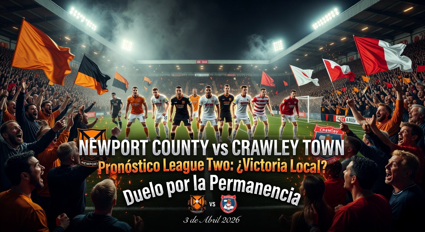 Newport County vs Crawley Town Pronóstico / Prediction