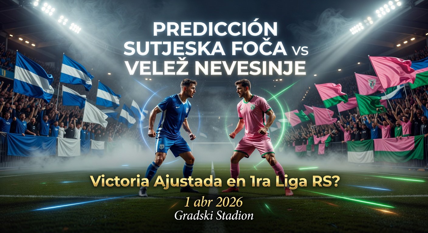 Sutjeska Foča vs Velež Nevesinje Pronóstico / Prediction