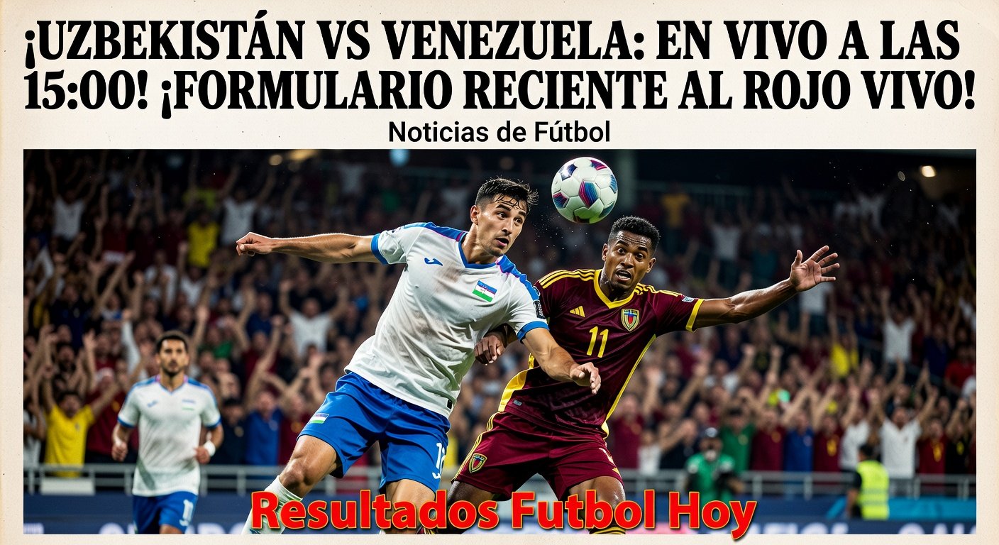 Uzbekistan vs Venezuela friendly ongoing