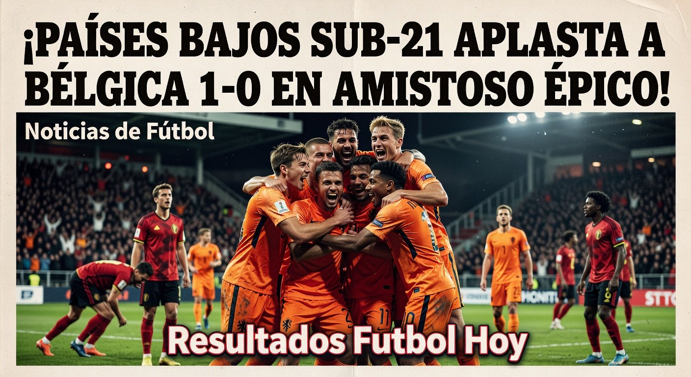 Netherlands U21 vs Belgium U21 - U21 Friendly 5:30pm