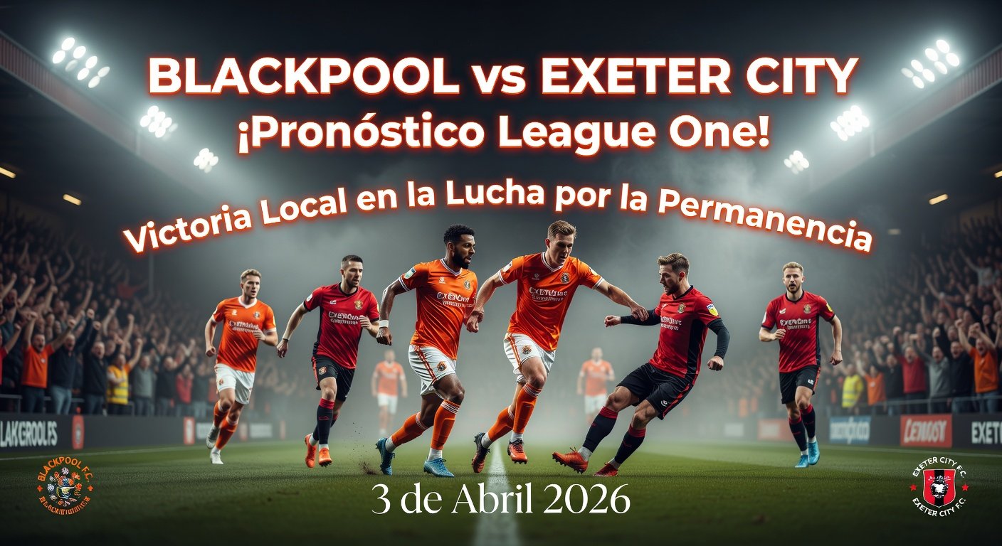 Blackpool vs Exeter City Pronóstico / Prediction