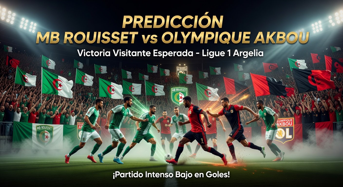 MB Rouisset vs Olympique Akbou Pronóstico / Prediction