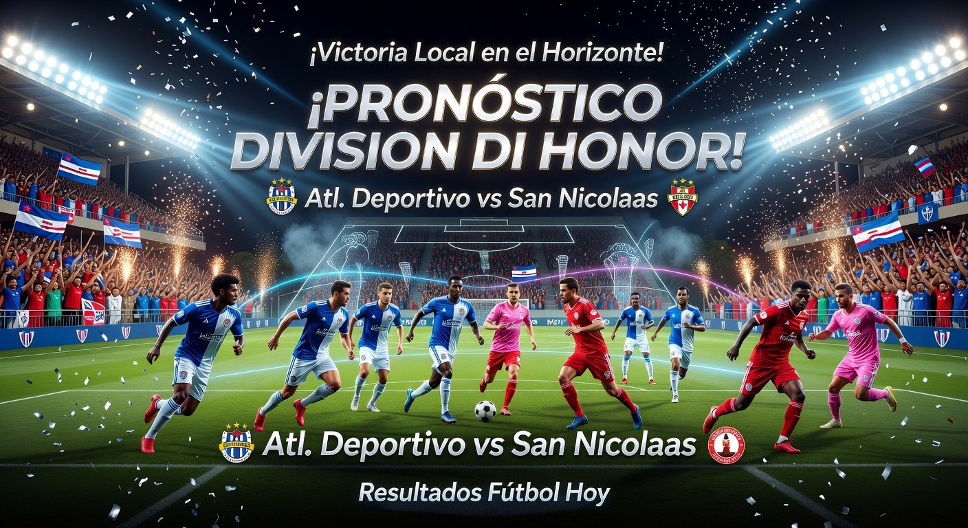 Atl. Deportivo vs San Nicolaas Pronóstico / Prediction