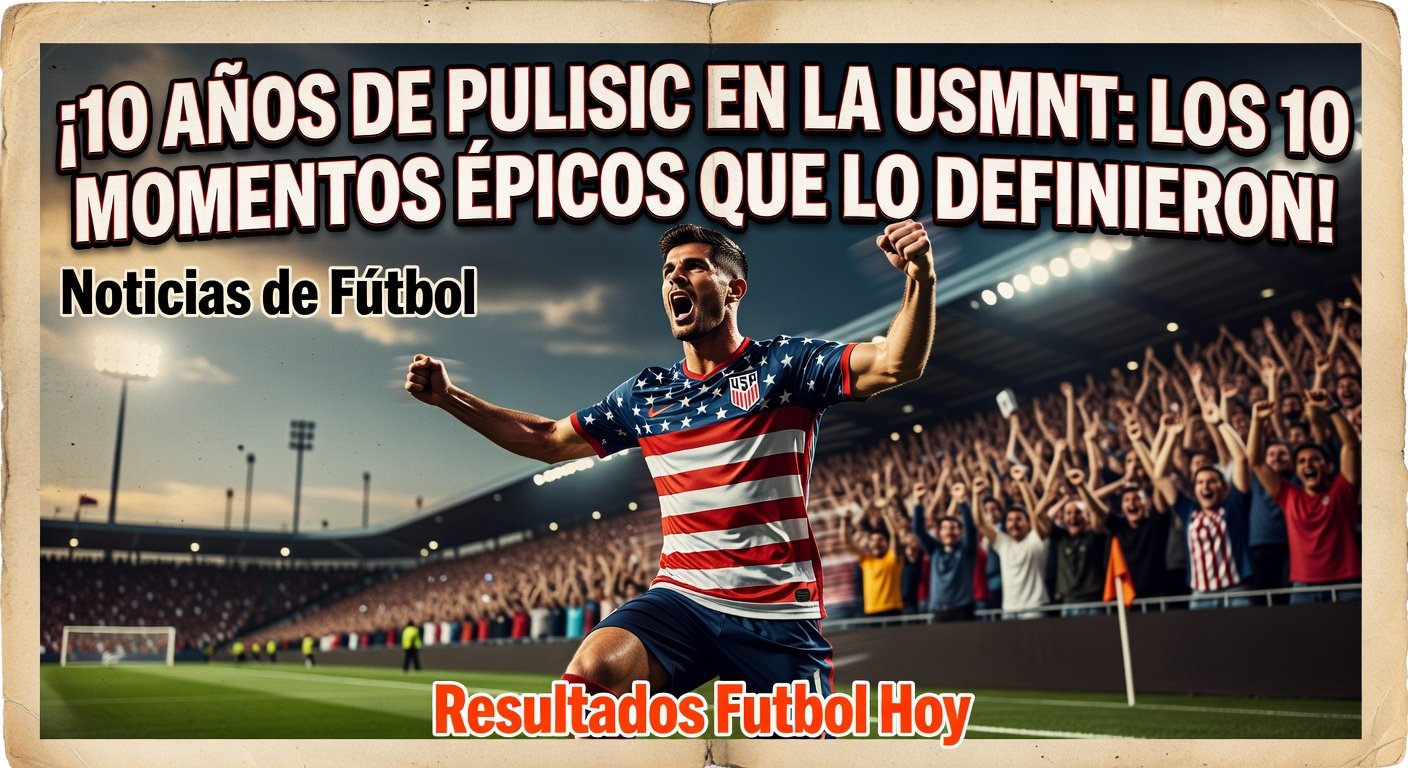 Pulisic Marks 10 Years with USMNT Ahead of Home World Cup (Mar 30/31)