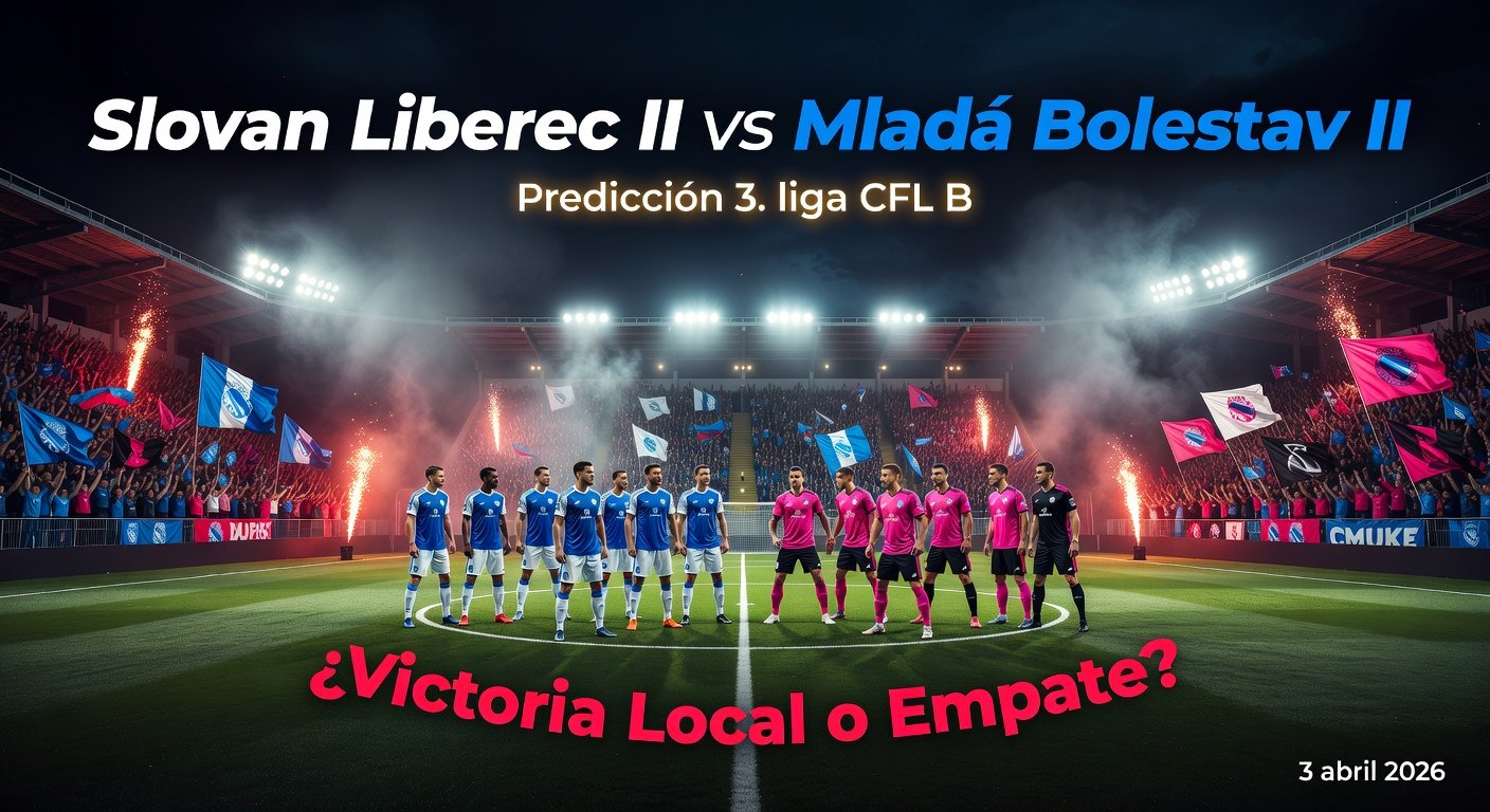 Slovan Liberec II vs Mladá Boleslav II Pronóstico / Prediction