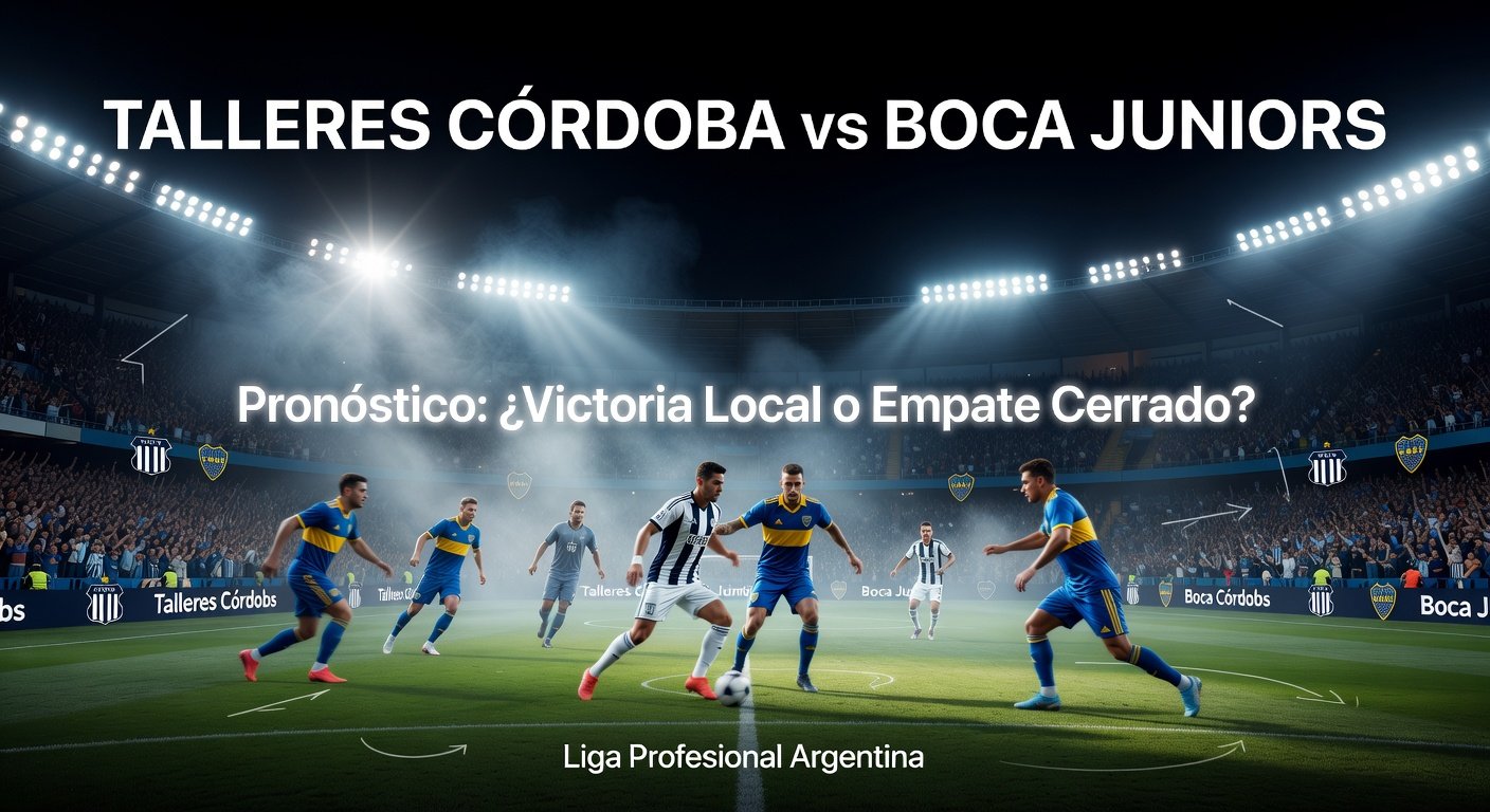 Talleres Cordoba vs Boca Juniors Pronóstico / Prediction