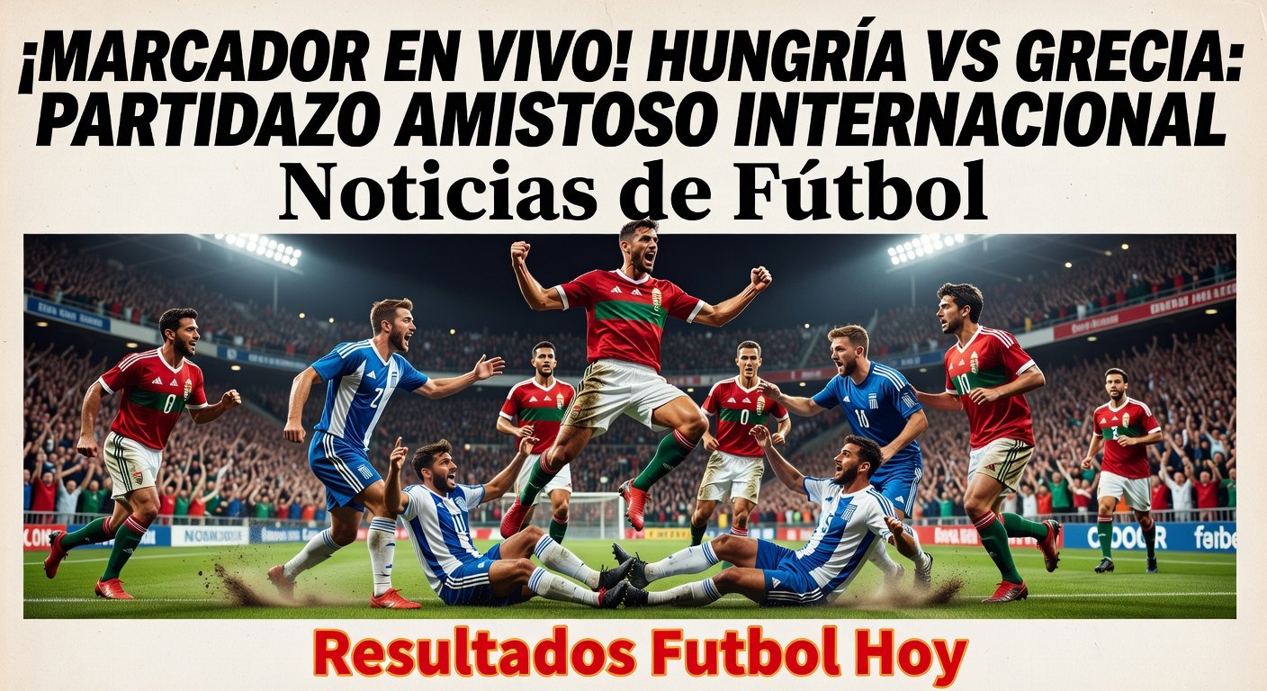 Hungary vs Greece Friendly Underway