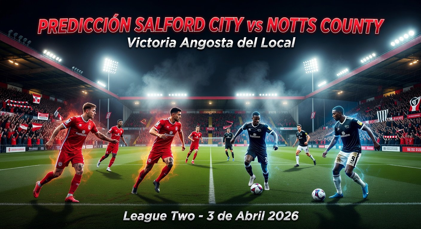 Salford City vs Notts County Pronóstico / Prediction