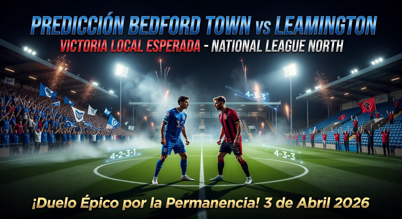 Bedford Town vs Leamington Pronóstico / Prediction