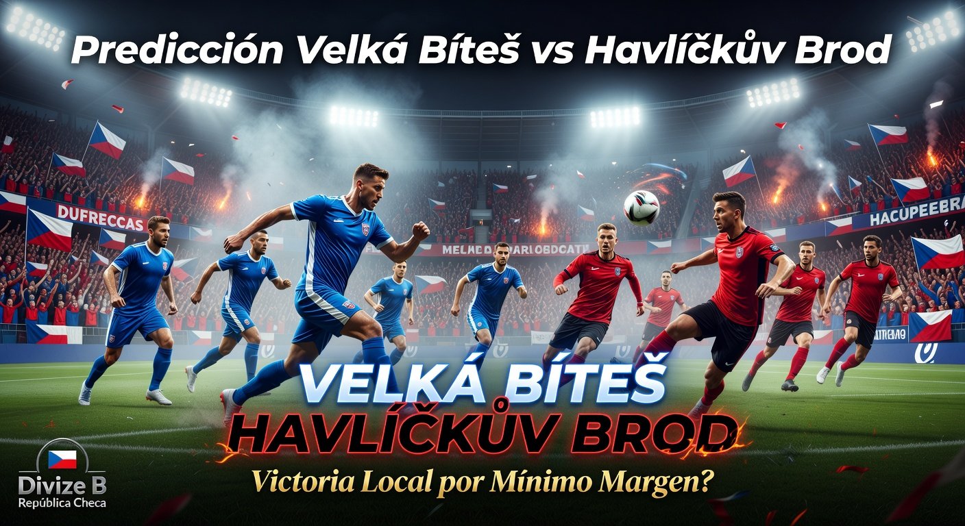 Velká Bíteš vs Havlíčkův Brod Pronóstico / Prediction