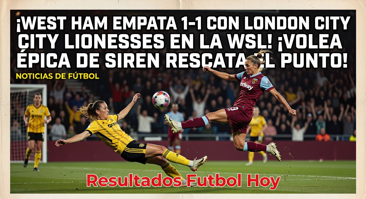 West Ham United draw 1-1 with London City Lionesses in WSL