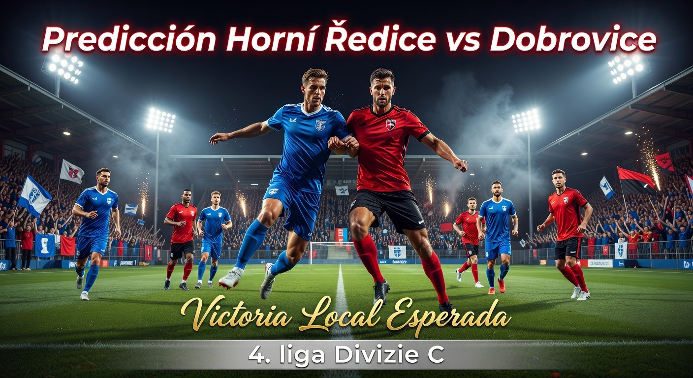 Horní Ředice vs Dobrovice Pronóstico / Prediction