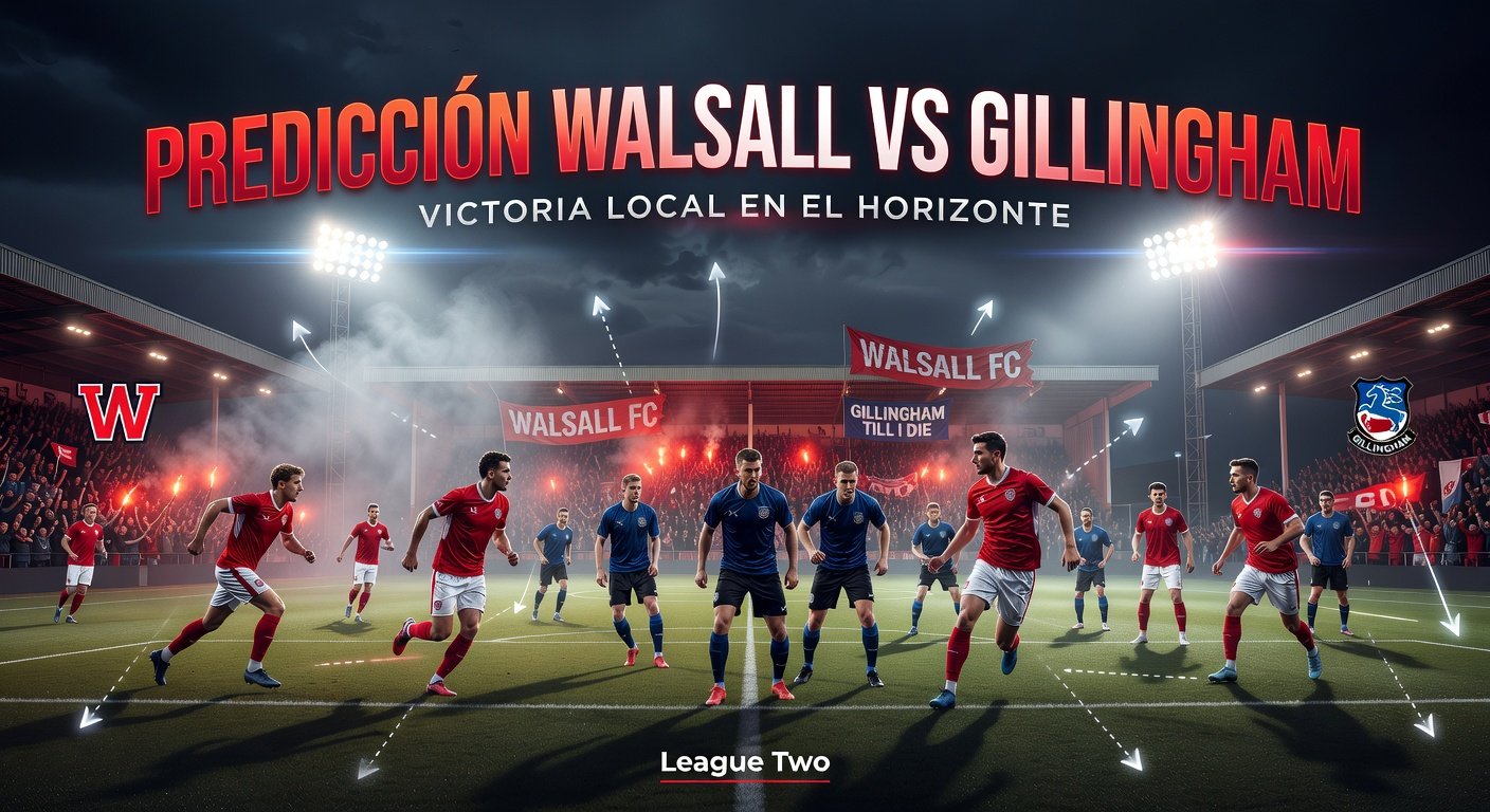 Walsall vs Gillingham Pronóstico / Prediction