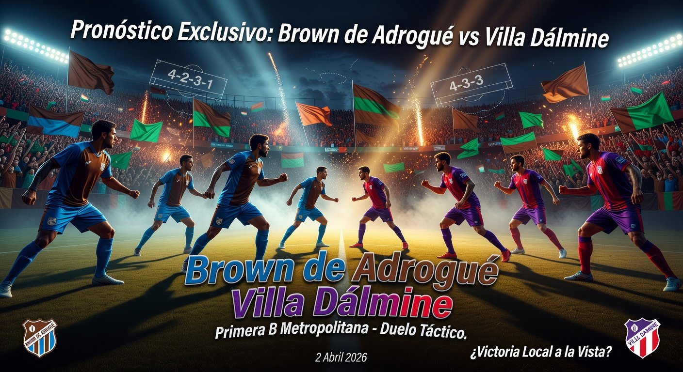 Brown DE Adrogue vs Villa Dalmine Pronóstico / Prediction