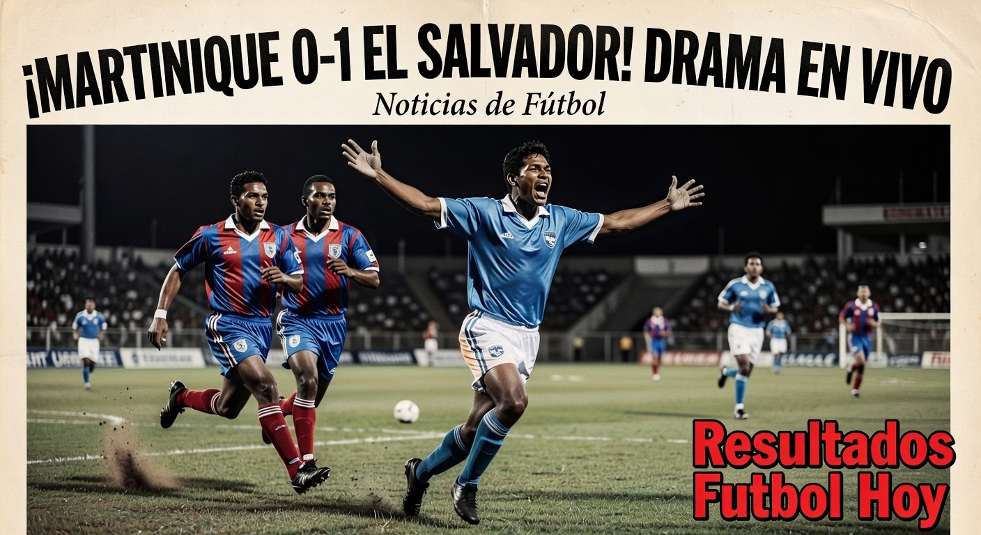 Martinique 0-1 El Salvador - Men's International Friendly