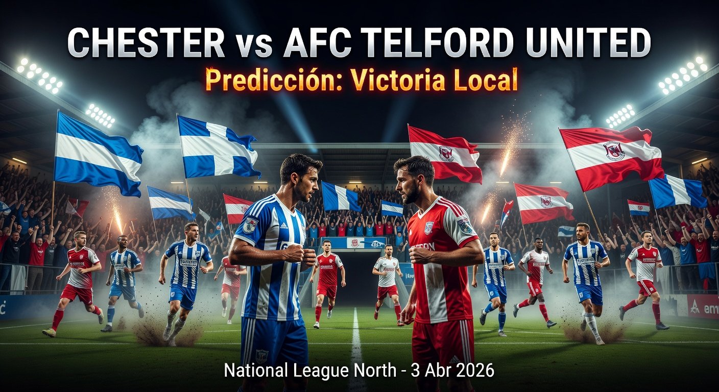 Chester vs AFC Telford United Pronóstico / Prediction