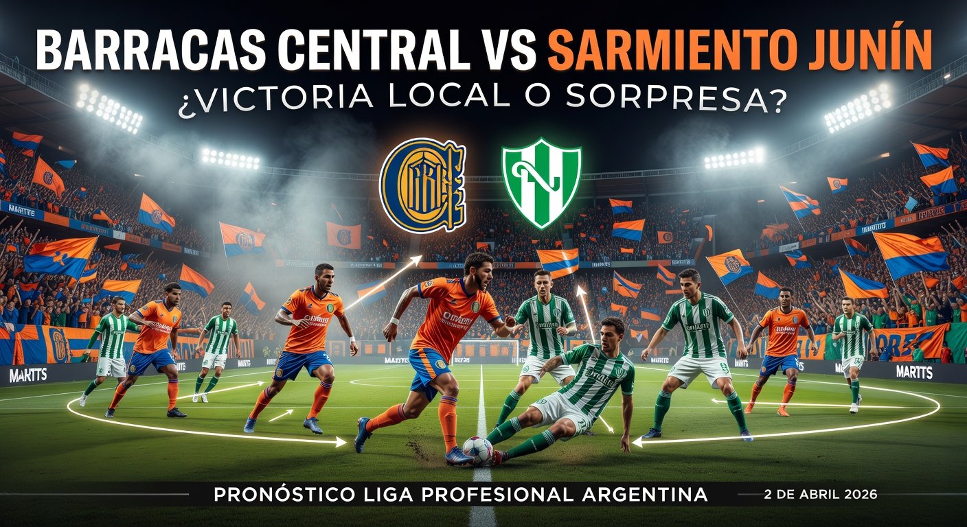 Barracas Central vs Sarmiento Junin Pronóstico / Prediction