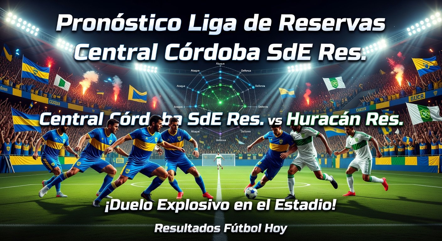 Central Córdoba SdE Res. vs Huracán Res. Pronóstico / Prediction