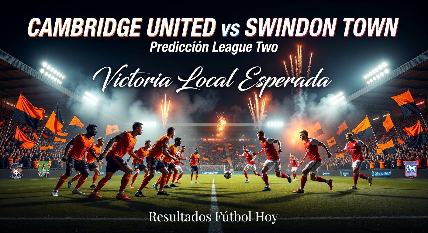 Cambridge United vs Swindon Town Pronóstico / Prediction