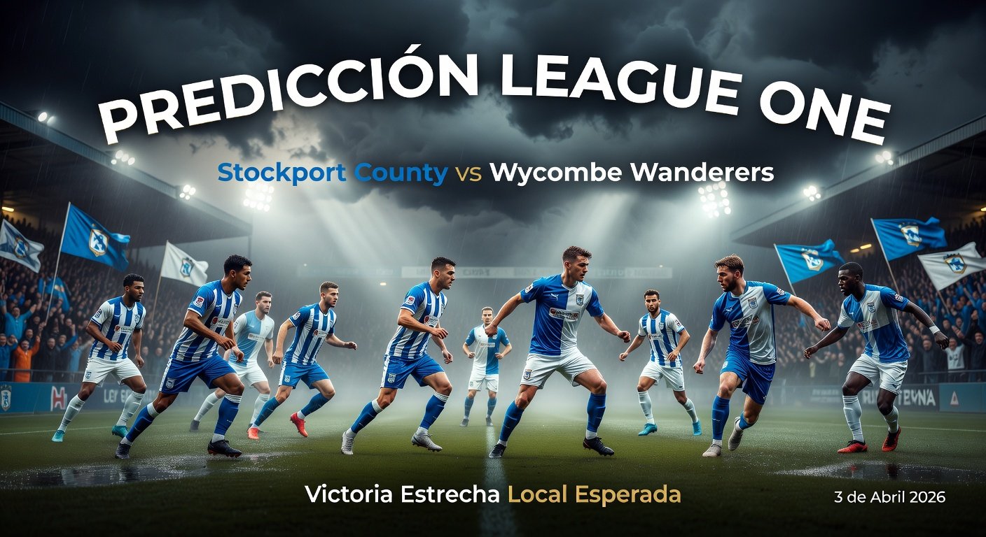 Stockport County vs Wycombe Pronóstico / Prediction