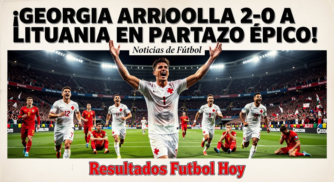 Georgia defeat Lithuania 2-0 in international friendly