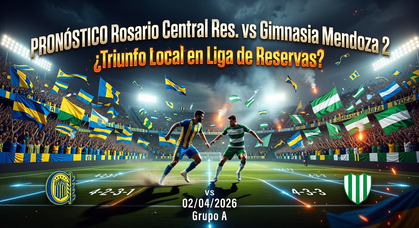 Rosario Central Res. vs Gimnasia Mendoza 2 Pronóstico / Prediction