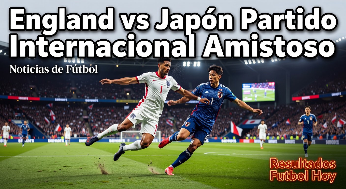 England vs Japan International Friendly