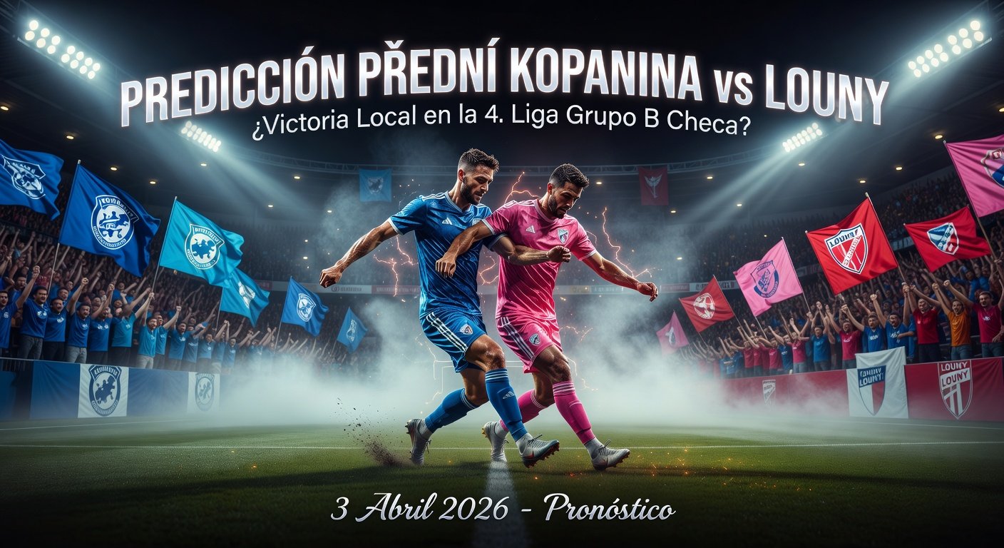 Přední Kopanina vs Louny Pronóstico / Prediction