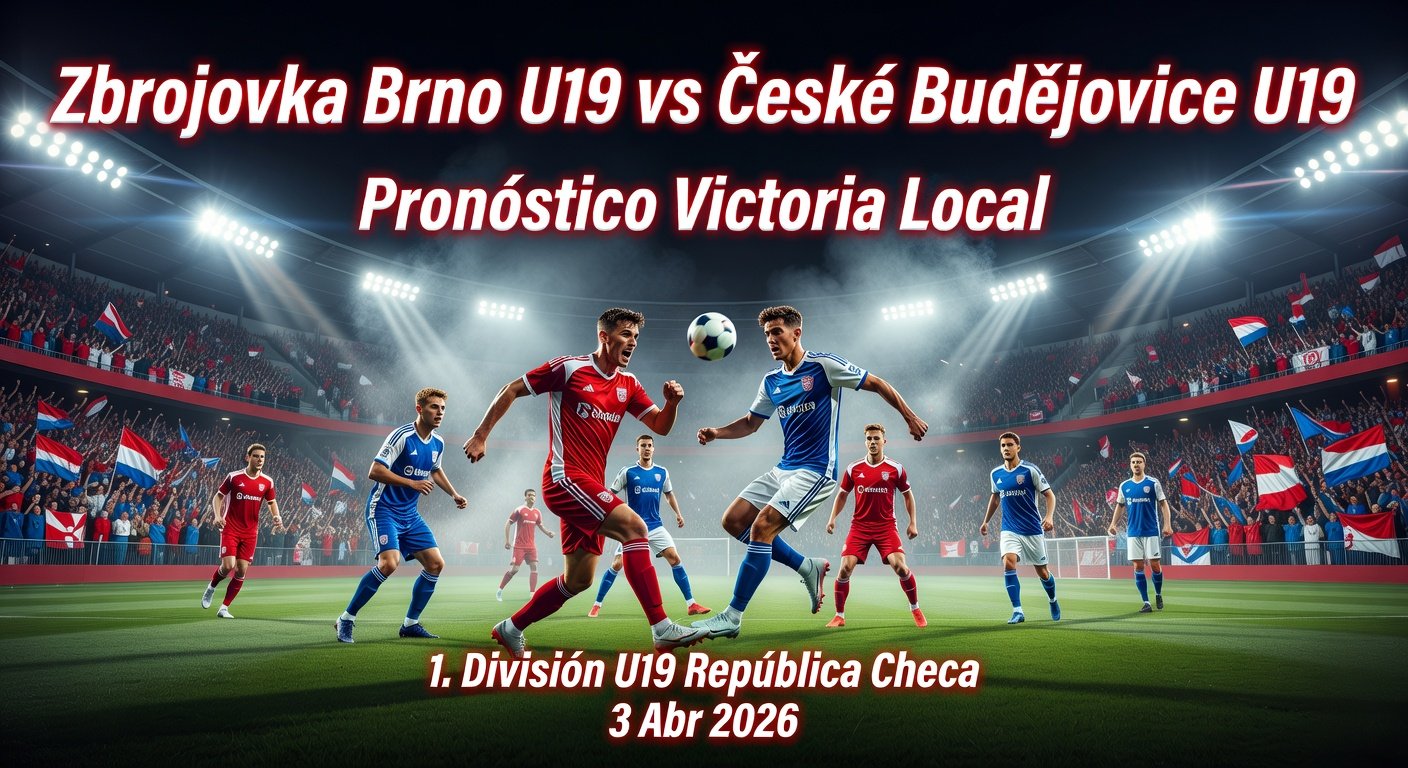 Zbrojovka Brno U19 vs České Budějovice U19 Pronóstico / Prediction