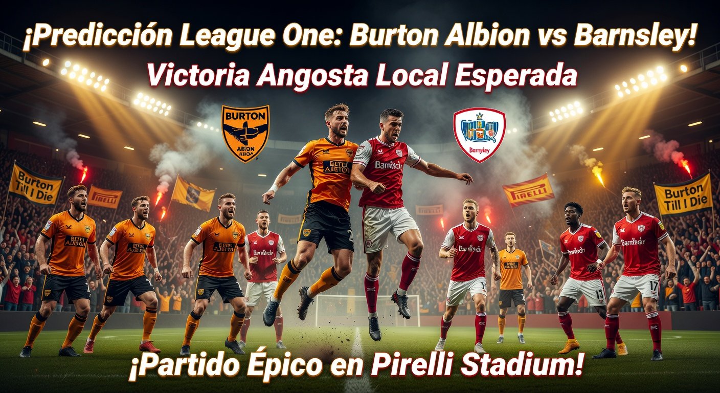 Burton Albion vs Barnsley Pronóstico / Prediction